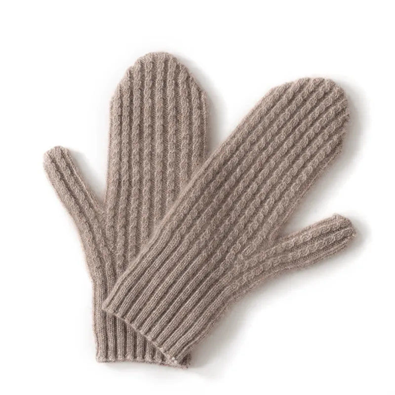 Wool gloves for women