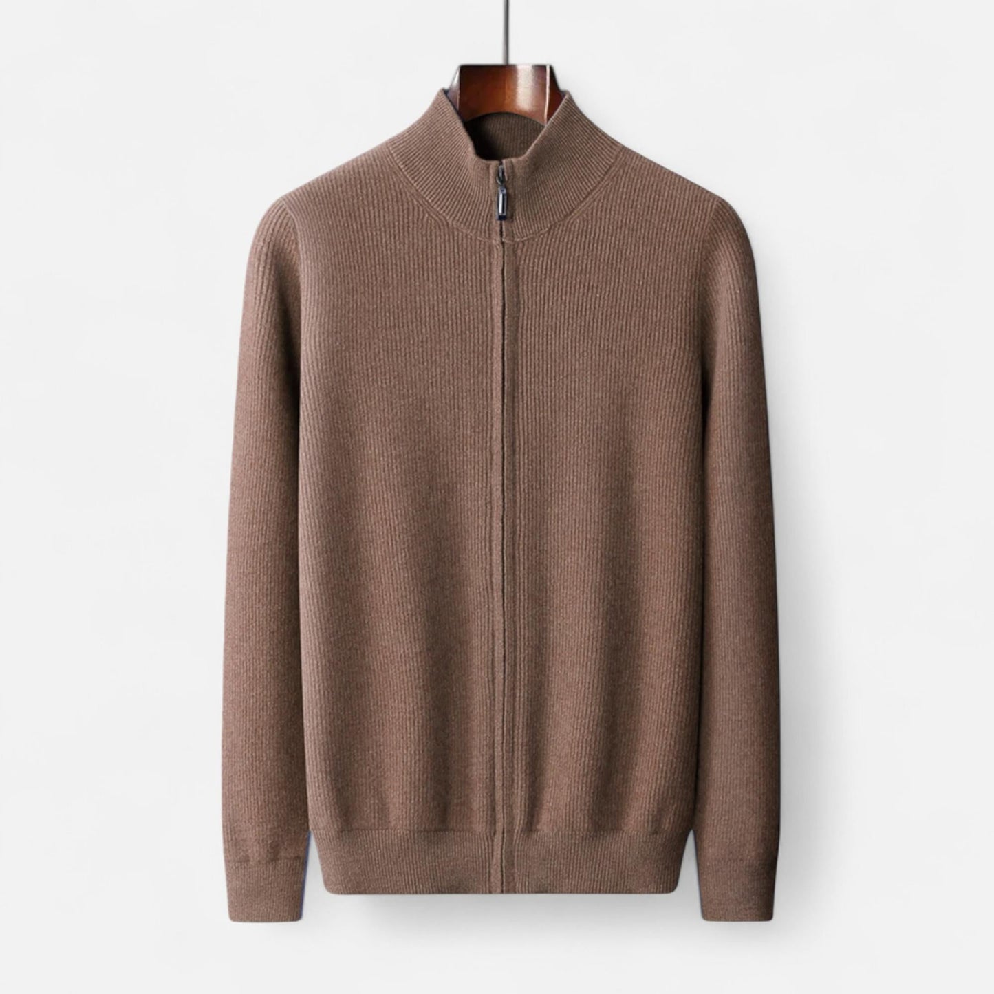 Ancient World | Men's Pure Wool Jacket with Stand-up Collar