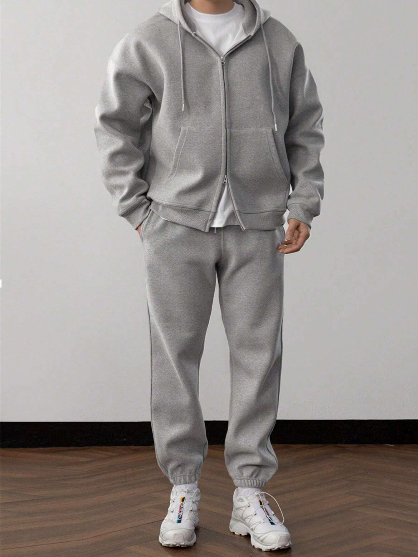 Alexander | Solid Color Hoodie and Pants for Men
