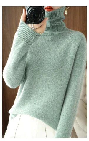 Cashmere Brianna Knit Sweater: Soft, Warm, and Cozy