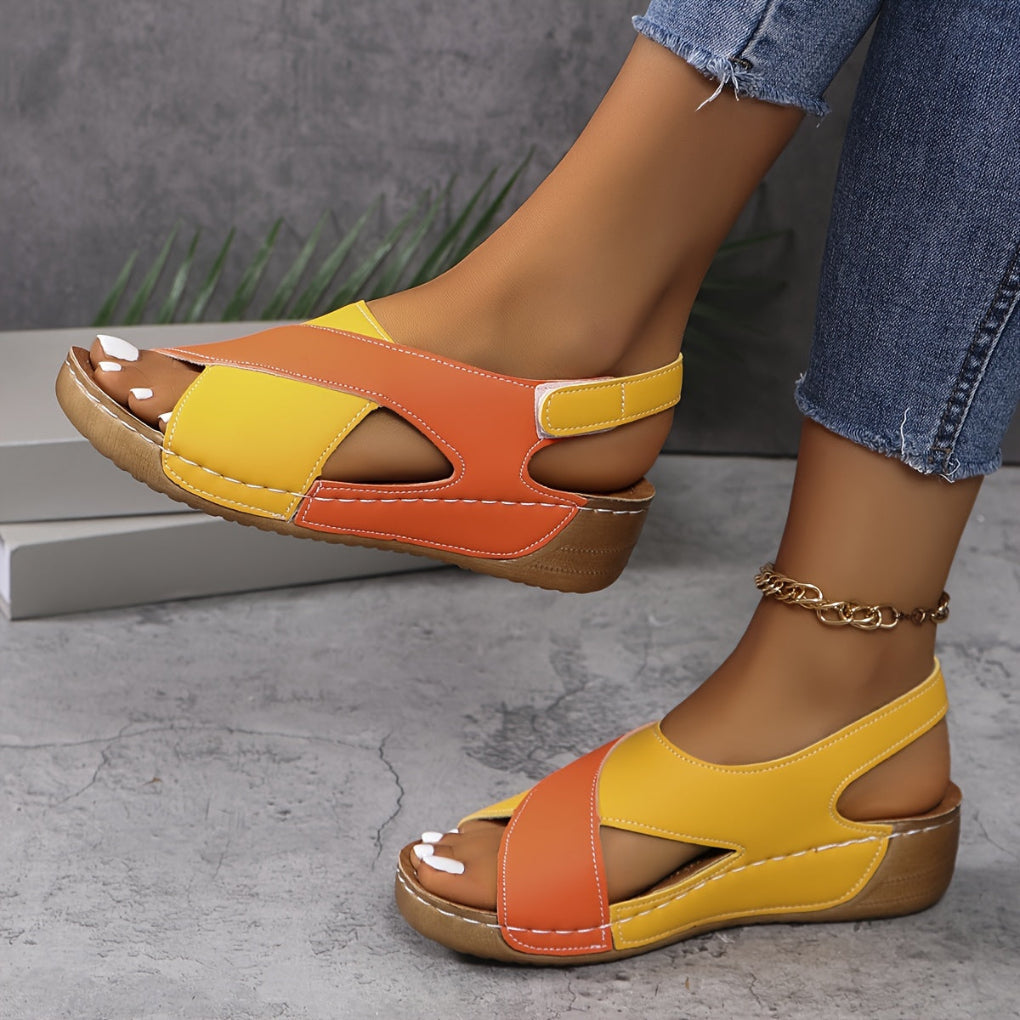 Vibrant High Heel Summer Sandals