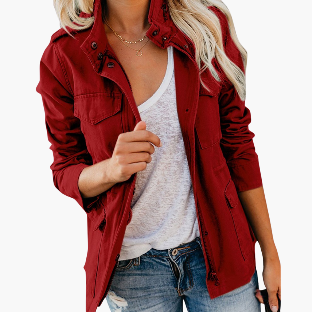 Versatile Waterproof Coat for Ladies