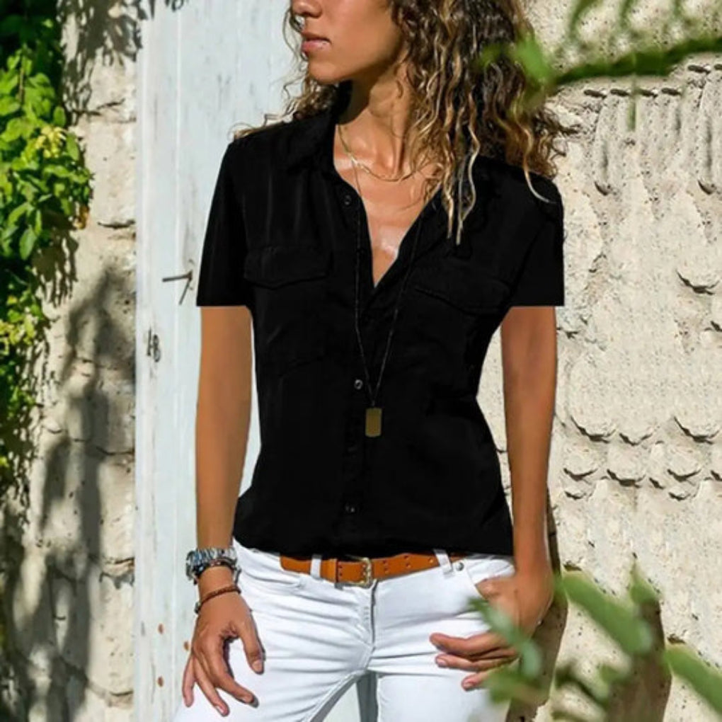 Chic Female Casual Summer Top