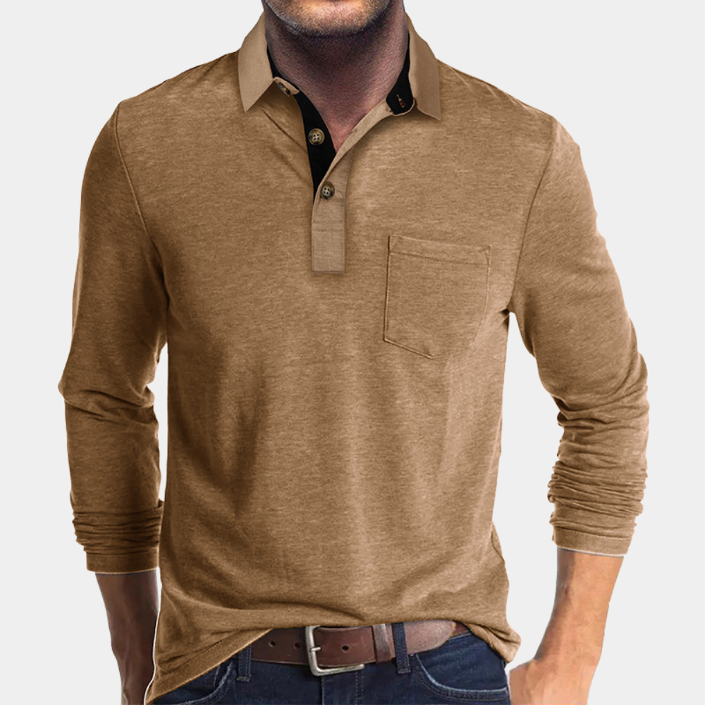 Casual Graphic T-Shirt for Men | Long Sleeves