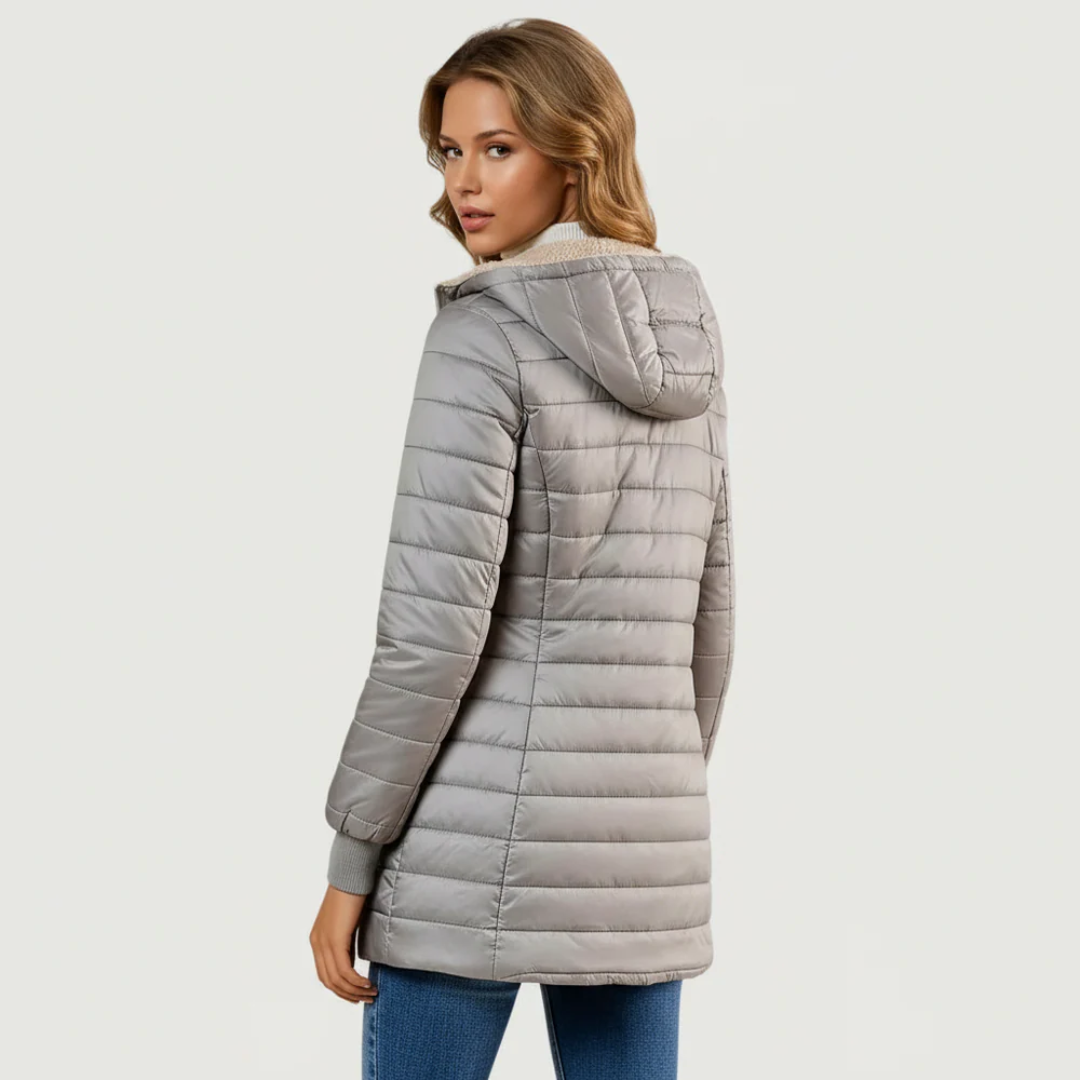 Warm Fleece Lined Parka Coat