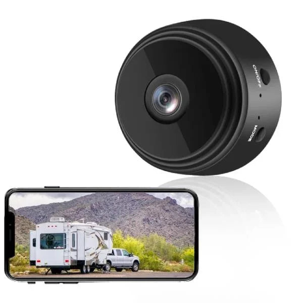 Wireless HD rearview camera for motorhomes, trucks, and trailers