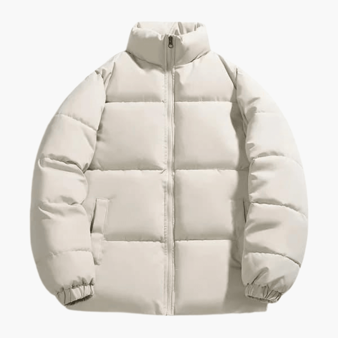 Warm Waterproof Men's Padded Zip Jacket