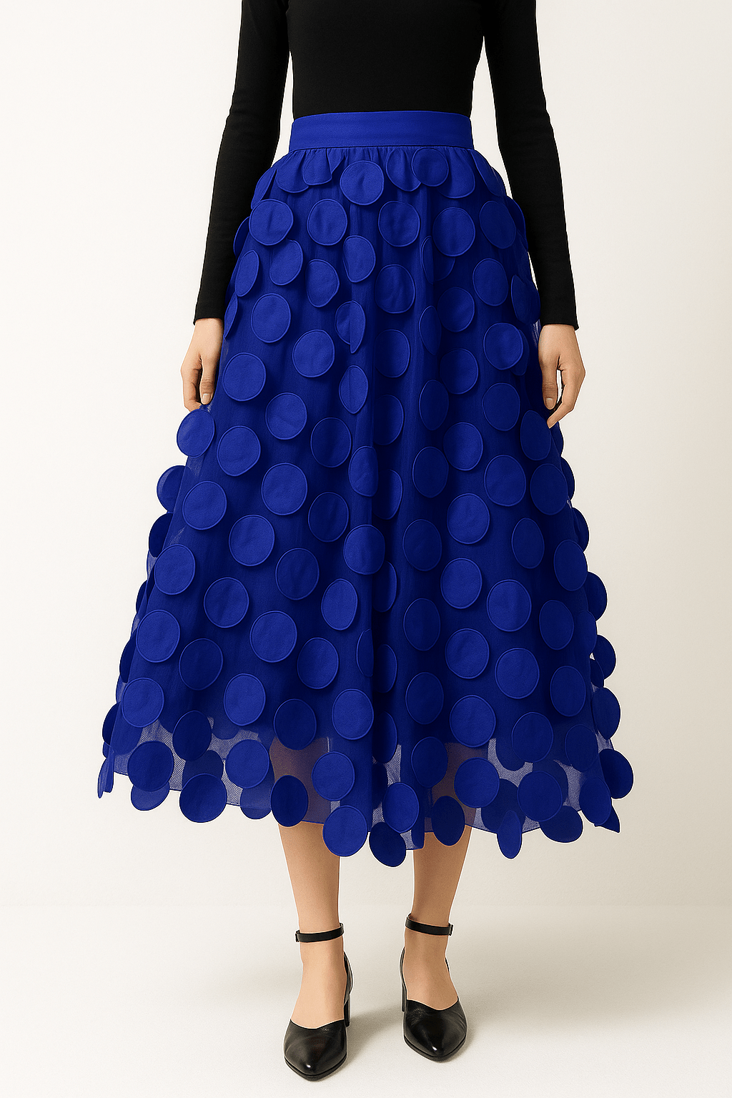 A-line Midi Skirt for Women