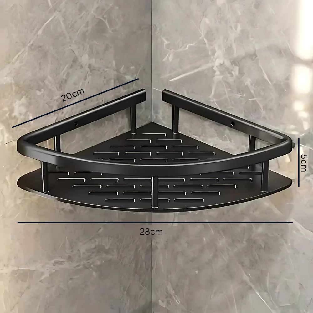 2-Tier Waterproof Bathroom Shelf