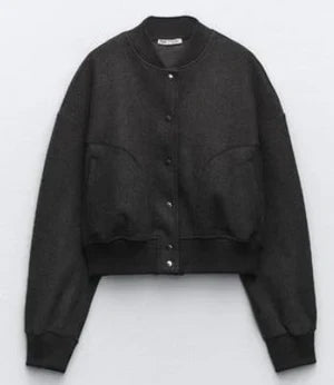 Women's Ushna quilted soft bomber jacket