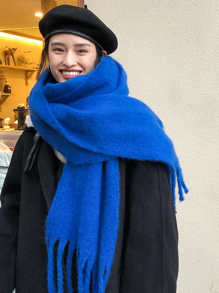 Warm and Fashionable Women's Pashmina Scarf