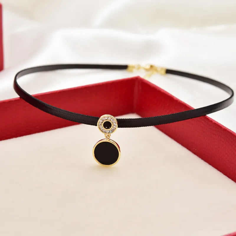 Women's Geometric Crystal Necklace