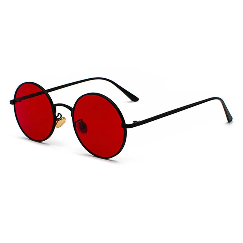 Women's Round Design Sunglasses with UV Protection
