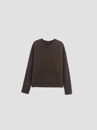 Women's sweater made of soft knit