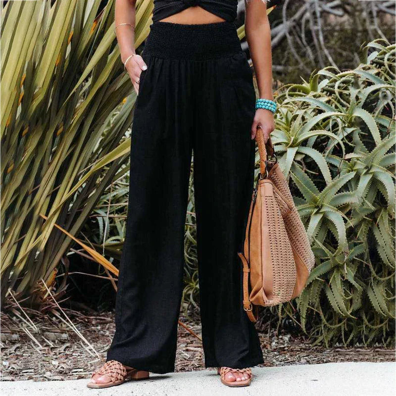 Beatrix | High-Waisted Wide-Leg Pants for Women
