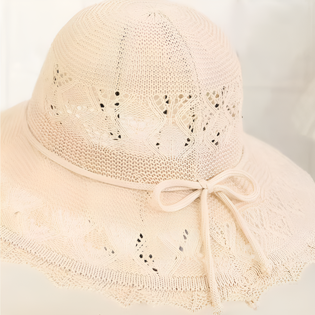 Chic Floral Summer Hat for Ladies