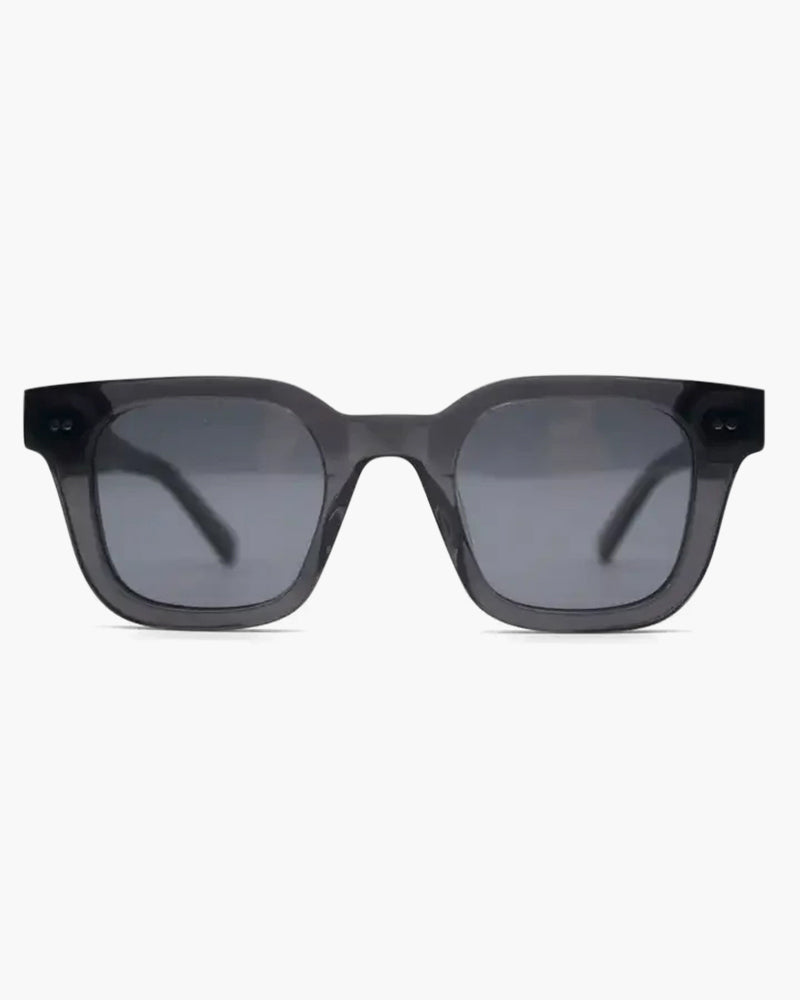 Caleb – Retro Square Sunglasses for Men with UV Protection Gray