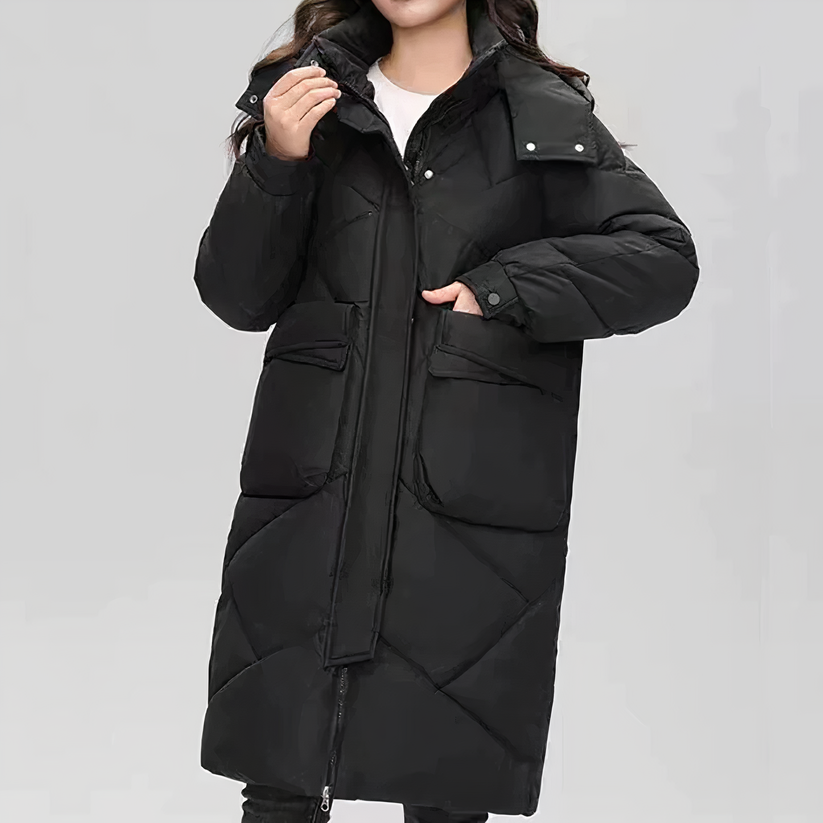 Xiomara long down jacket