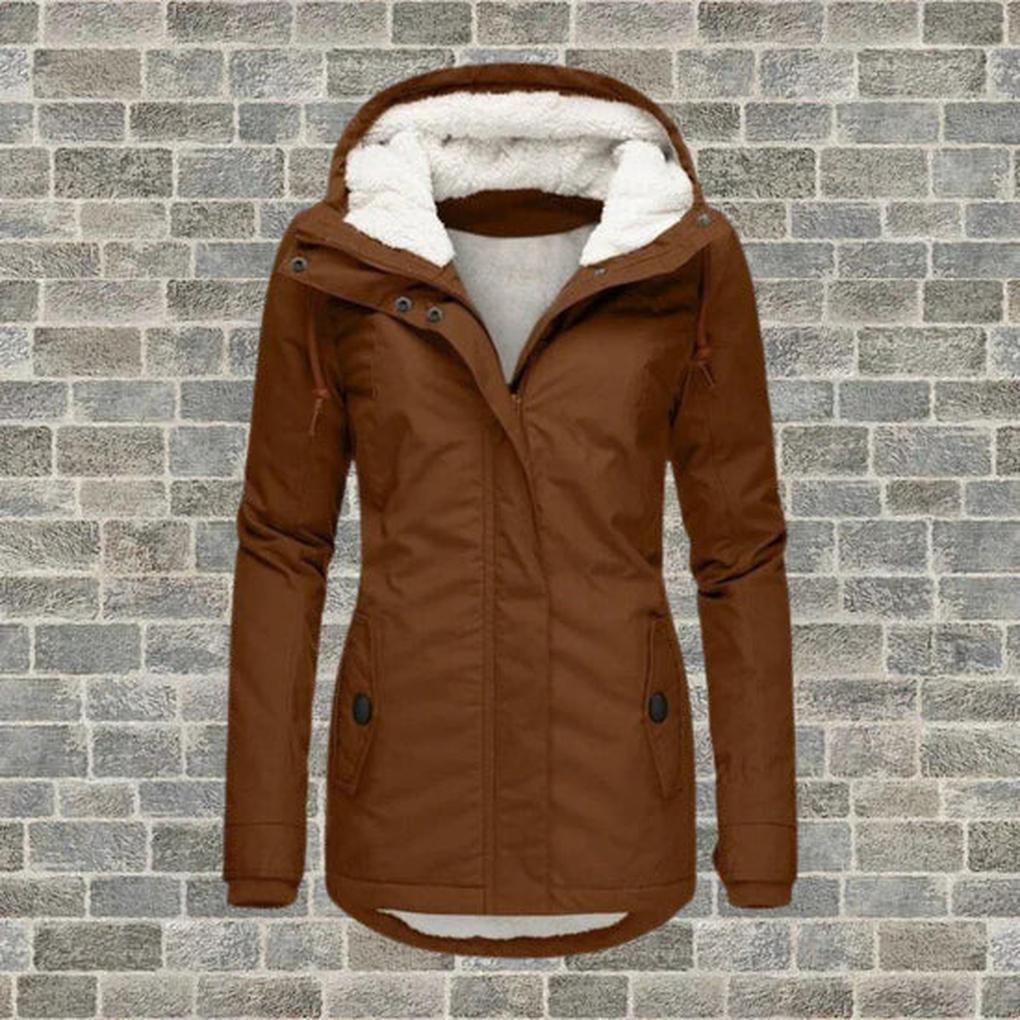 Warm Waterproof Women's Parka Coat