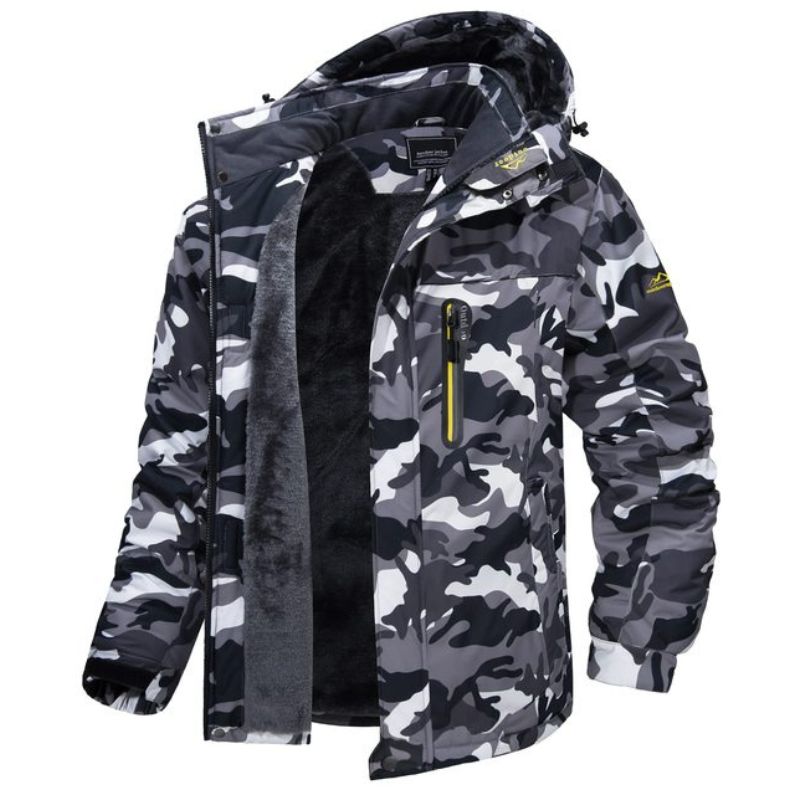 Warm and waterproof winter coat