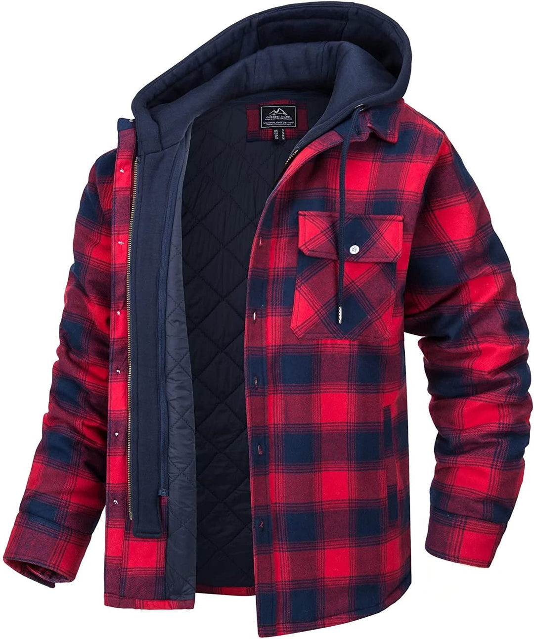 Warm Water-Resistant Hoodie Coat