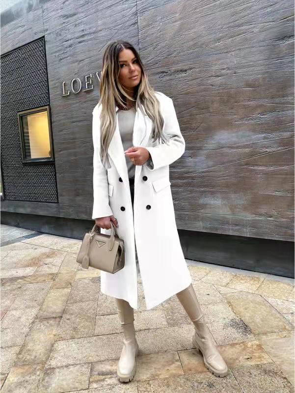 ANNA - Wool coat with buttons