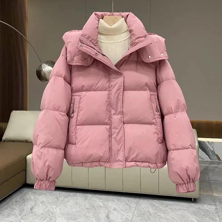 Warm coat in a classic style - Christine