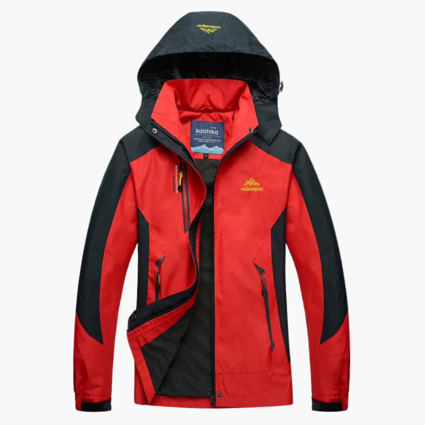 Women's Outdoor Jacket Sporty Waterproof Windproof with Hood – Perfect for Hiking & Leisure