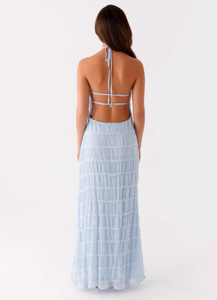 Beautiful Strappy Long Evening Dress