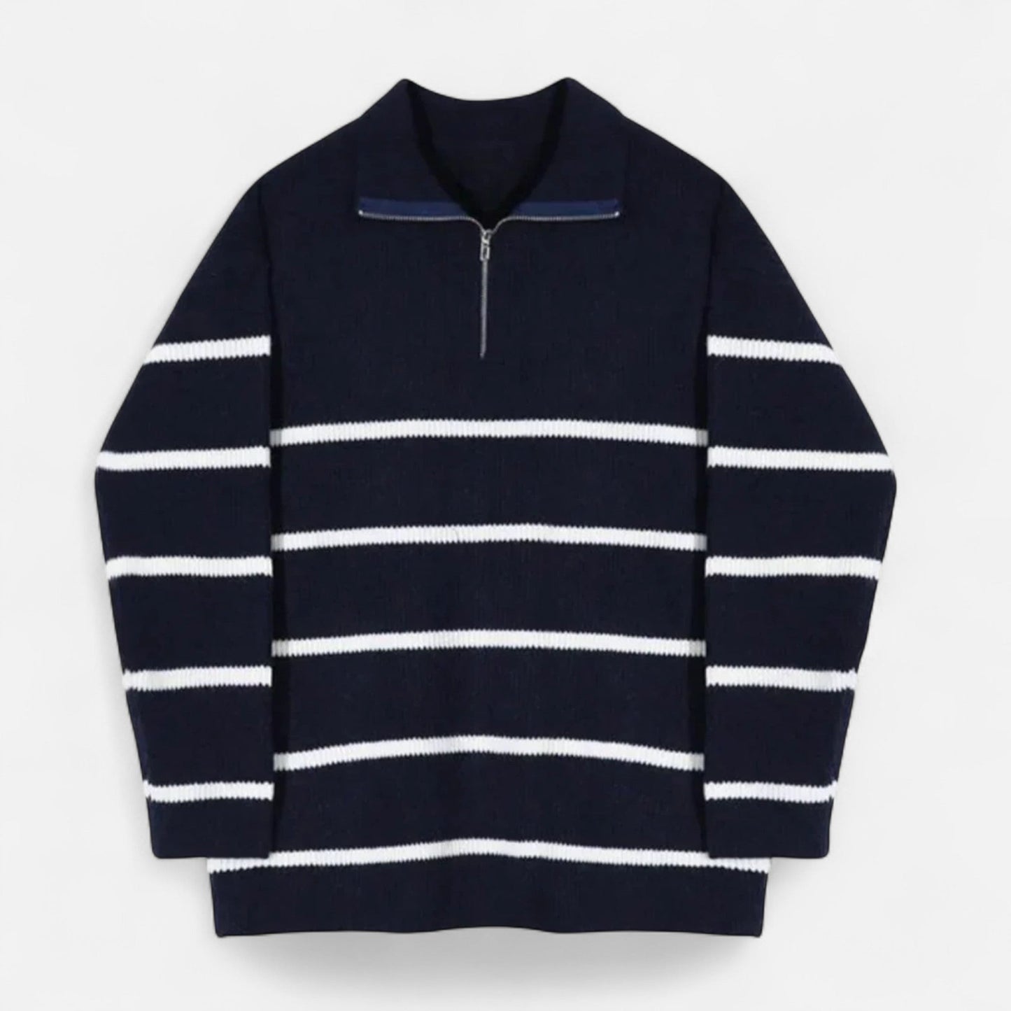 Ancient World | Men's Retro Half-Zip Sweater – Vintage Heritage, Modern Refinement