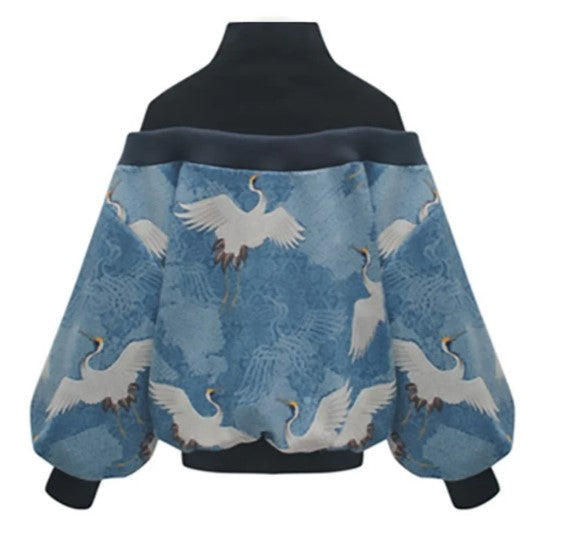 Women's Puff Sleeve Sweatshirt - Ela