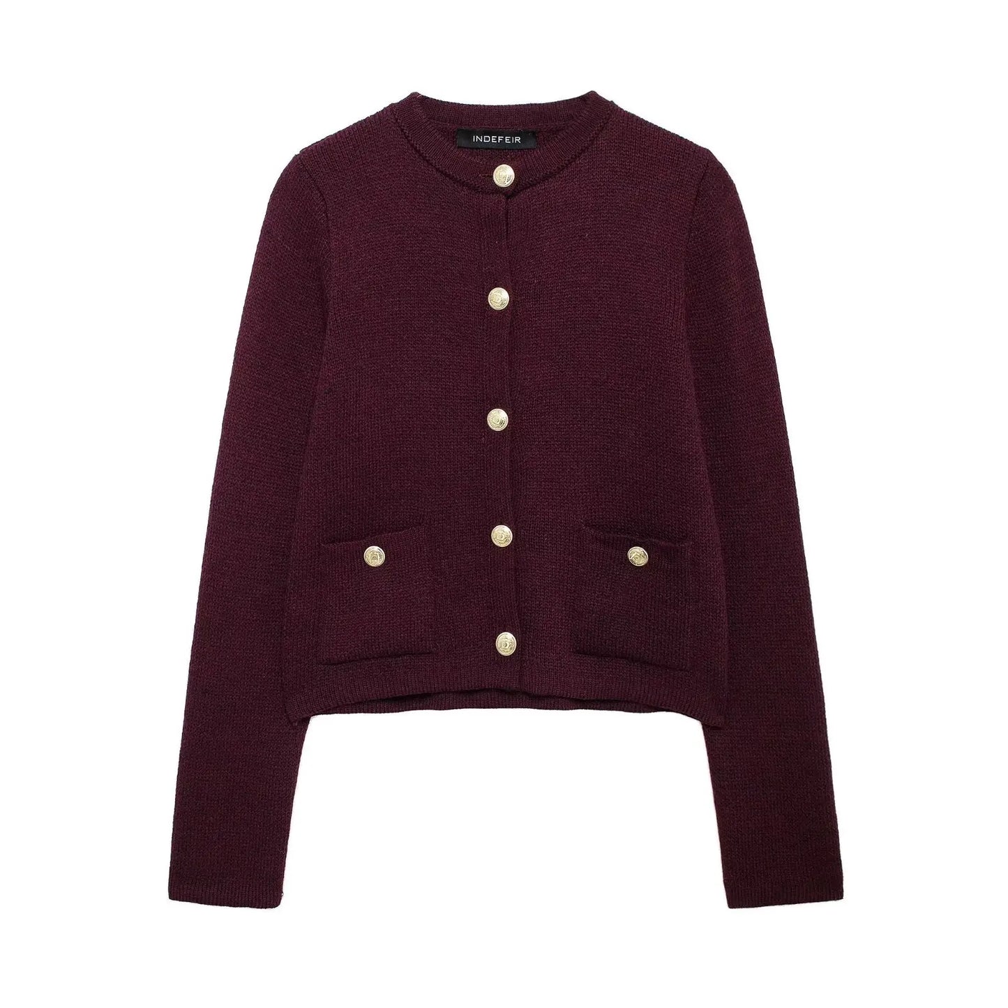Women's Short Cut Cardigan