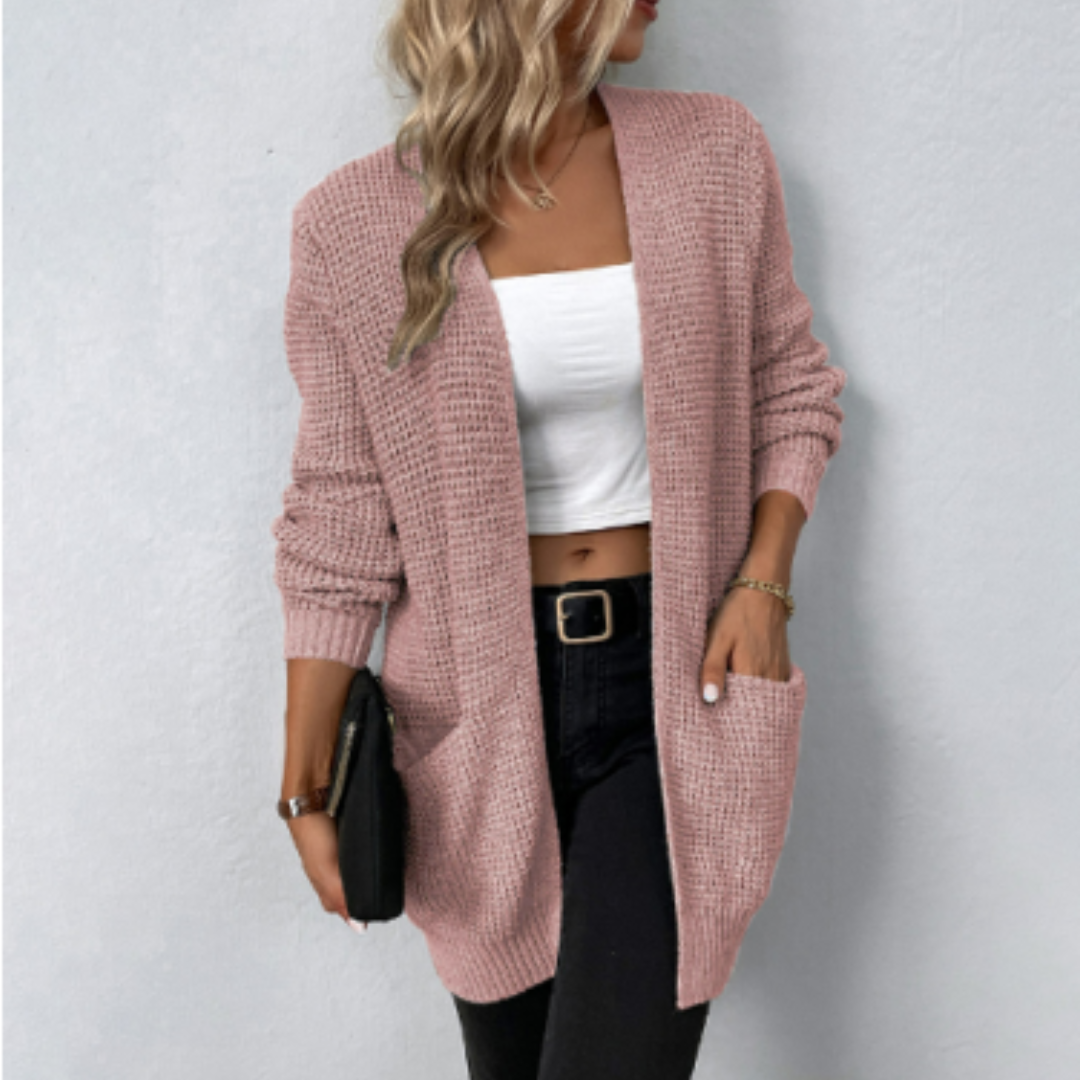 Women's Long Cardigan | Open Front