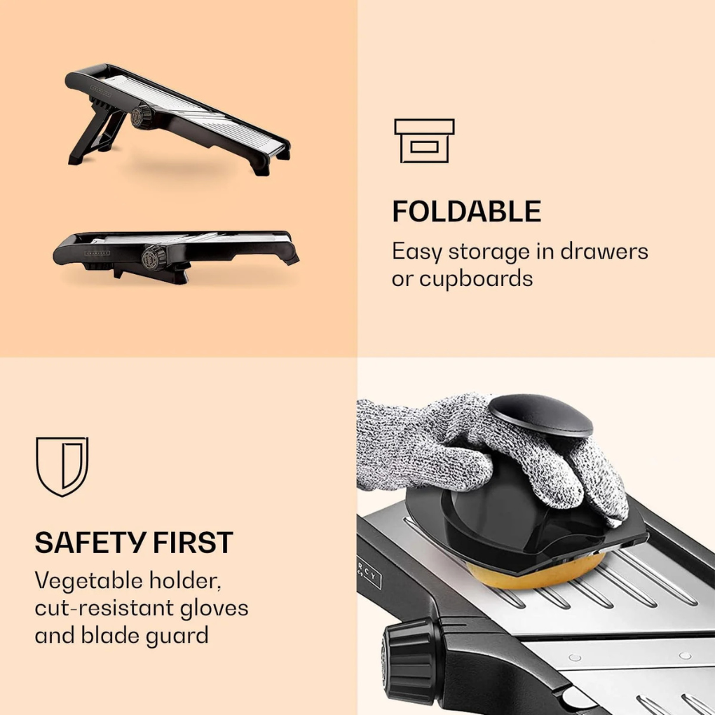 Premium Kitchen Mandoline Protector Set