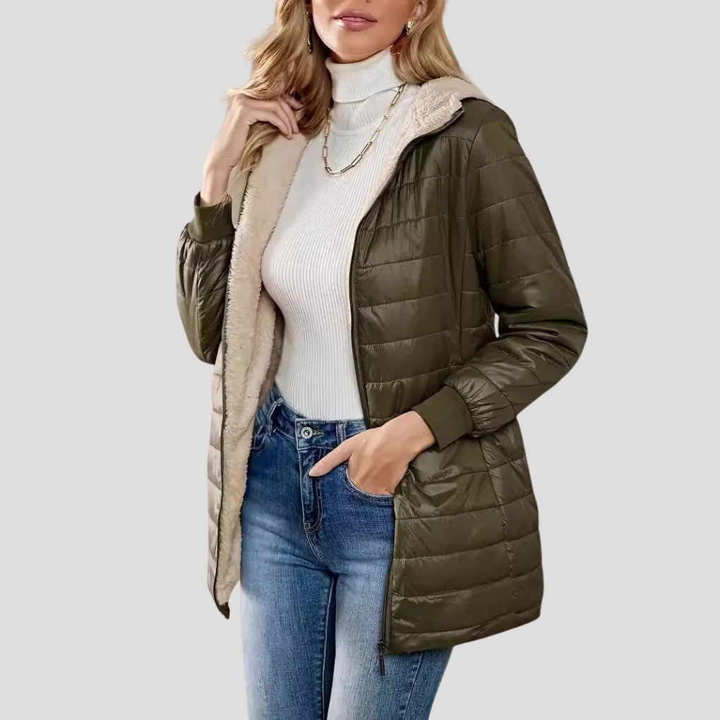 Warm Female Cozy Winter Coat