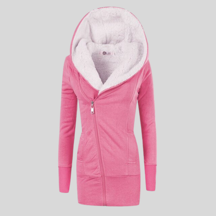 Women's hooded winter jacket, Saskia