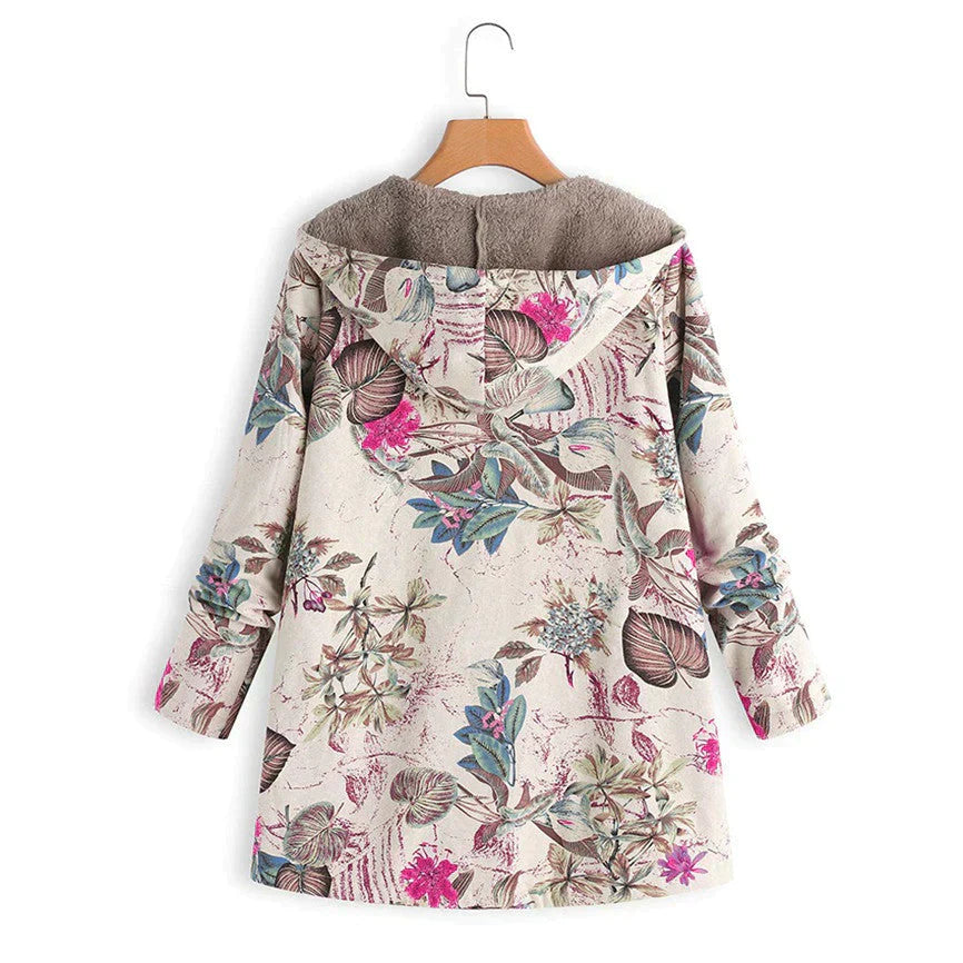 Warm Women's Lightweight Hooded Spring Coat