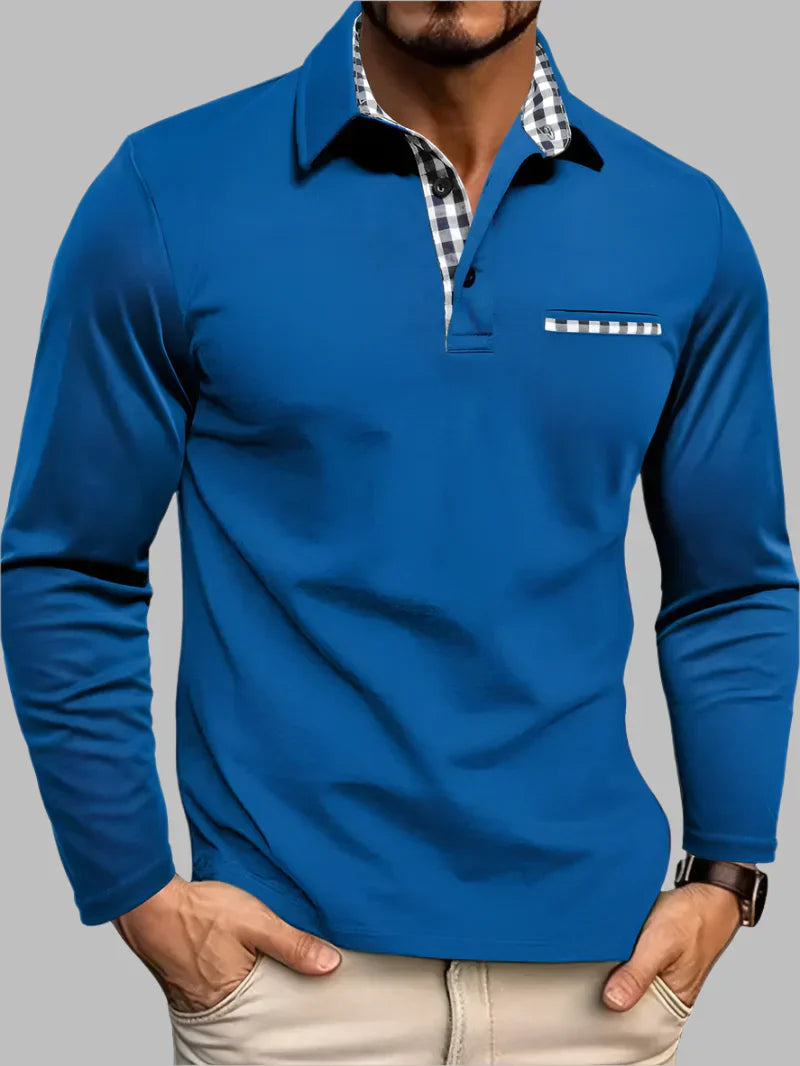 Casual Men's Breathable Polo Shirt