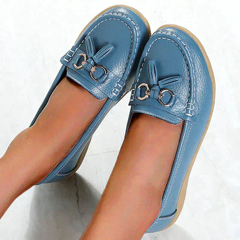 Beatrix | Women's Loafers made of high-quality leather for stylish elegance