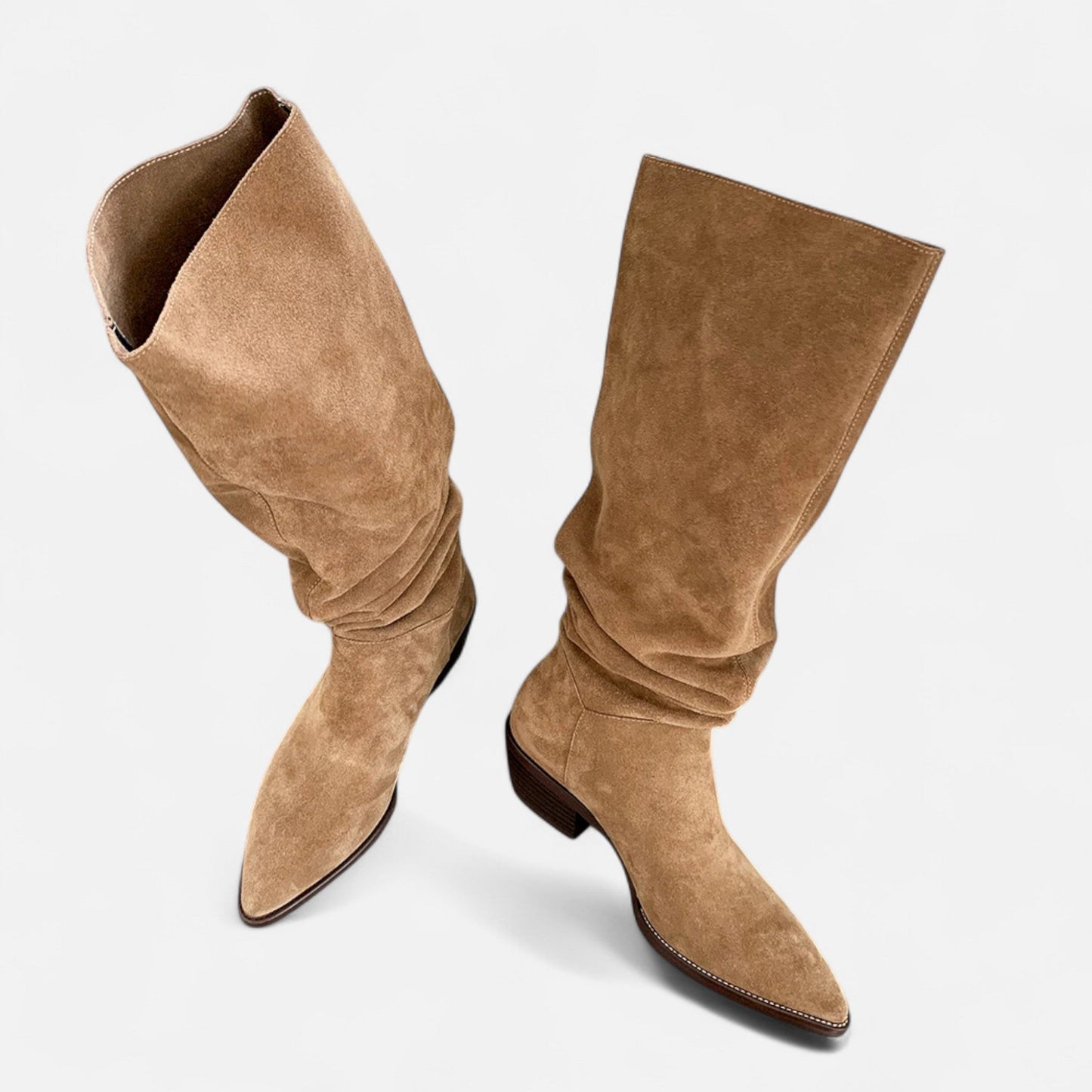 Ancient World | Women's Elegant Pointed Suede Boots
