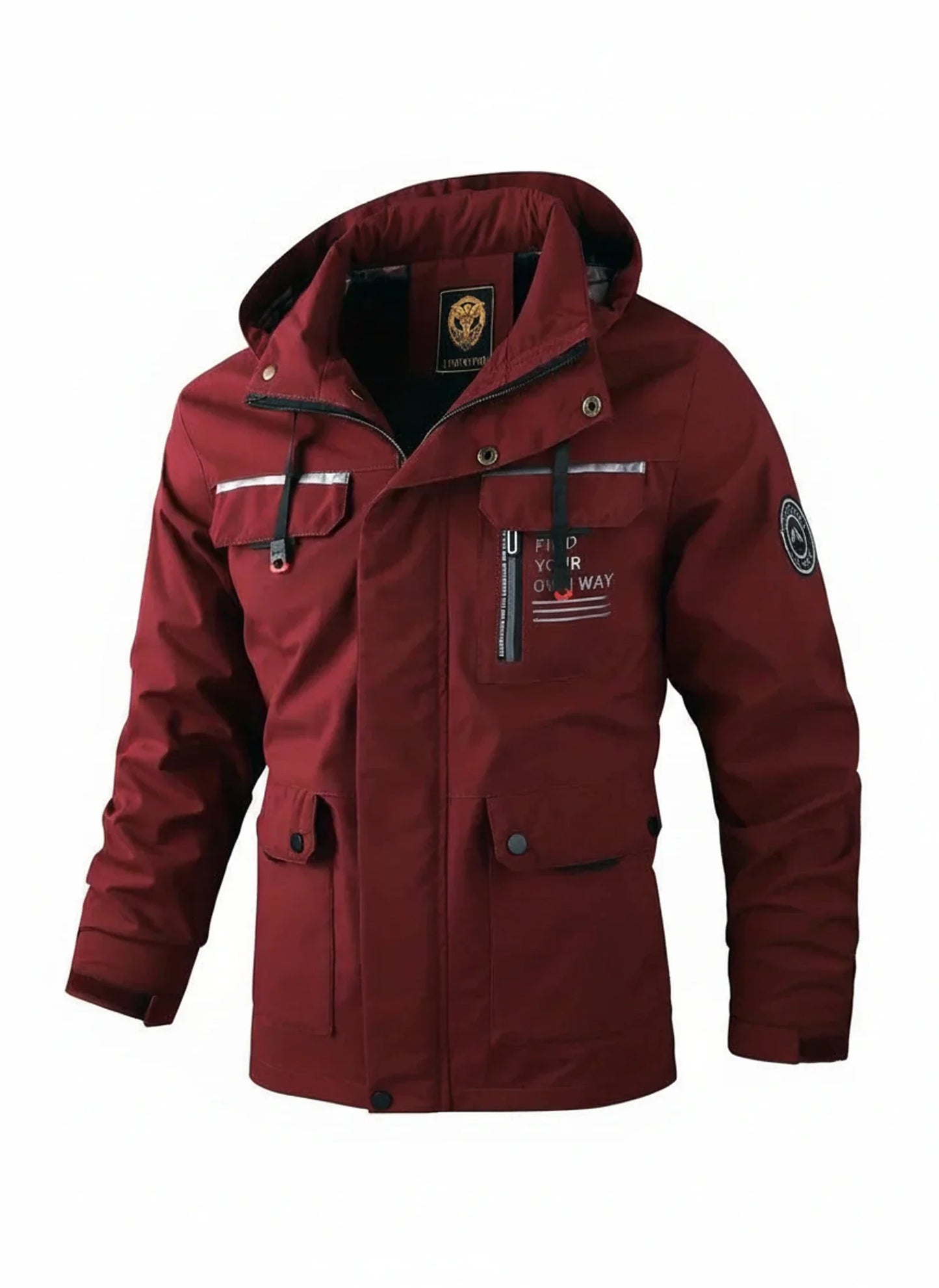 Waterproof Mens Parka Coat with Hood
