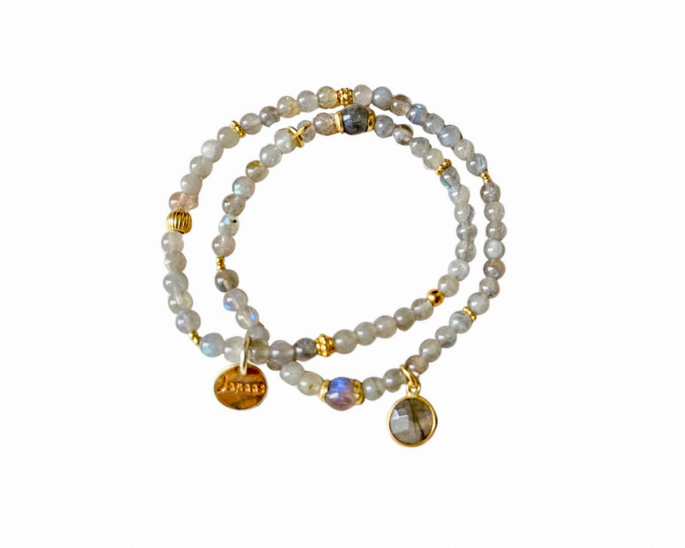 Beatrix | Women's Bracelet made of Labradorite – Elegant Accessory