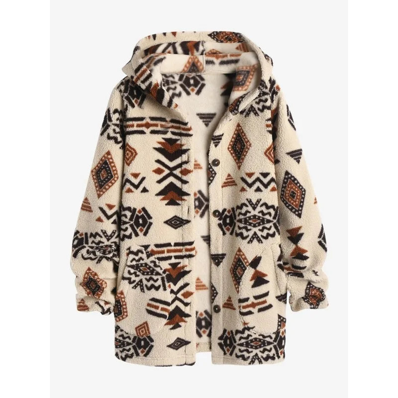 Women's stand-up collar jacket | With buttons