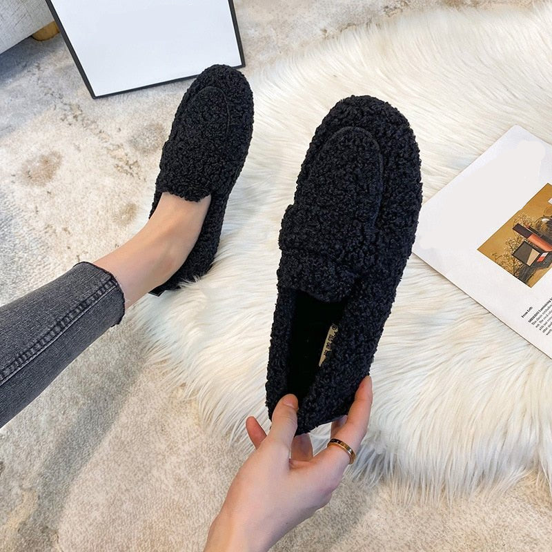 Women's Plush Slippers | Slip-On