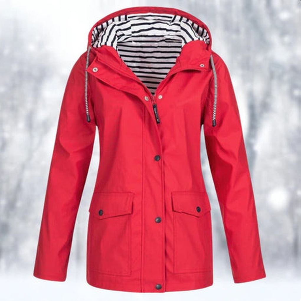 Waterproof Women's Windbreaker Jacket