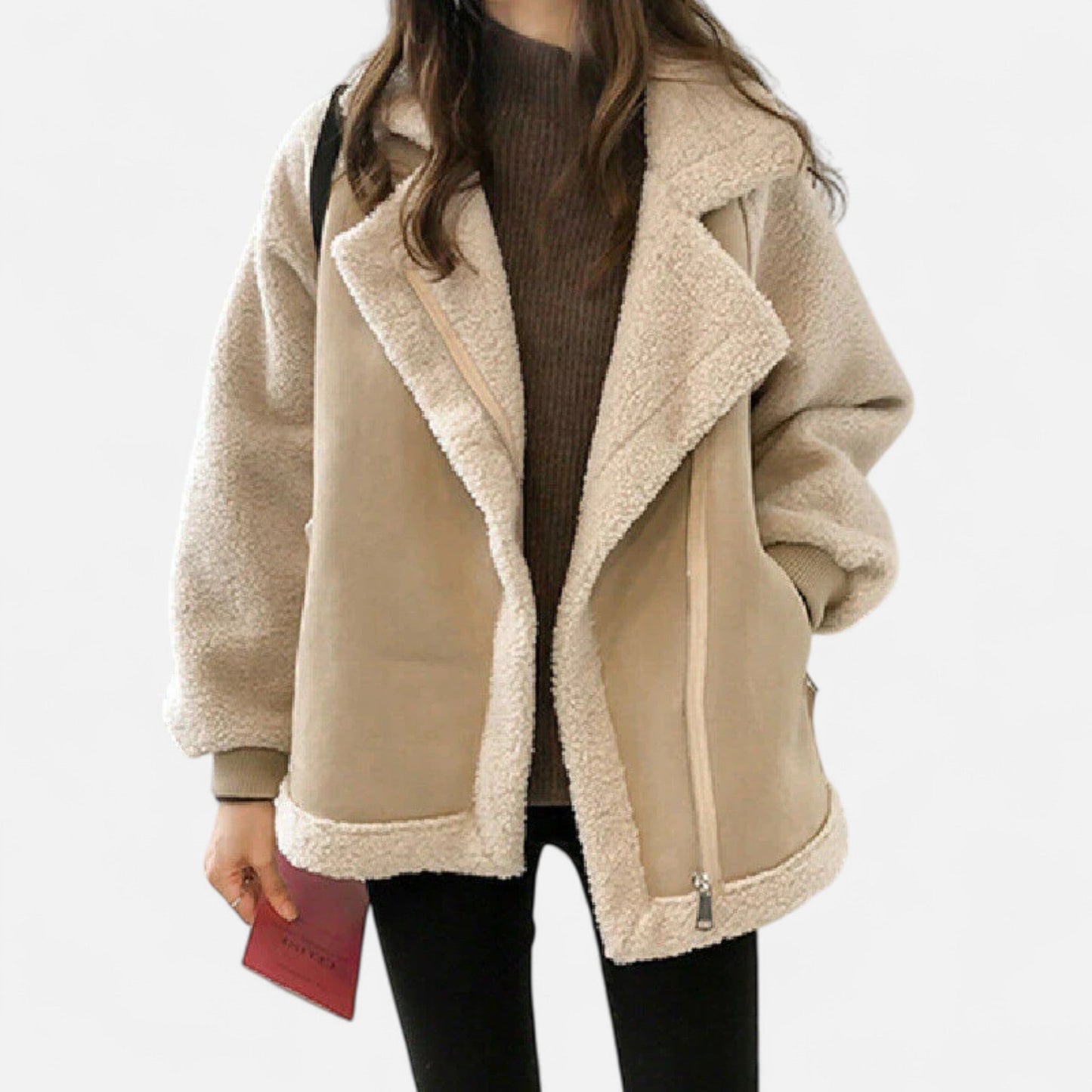 Ancient World | Classic Women's Coat in Premium Suede