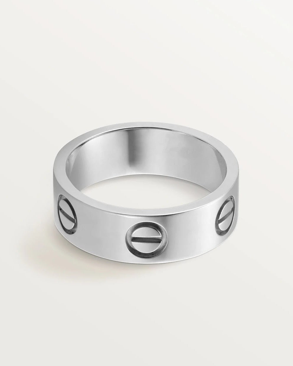 Aria - Unisex Silver Ring Size 1 Zinc Alloy