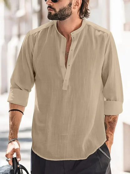 Casual Cotton Dress Shirt