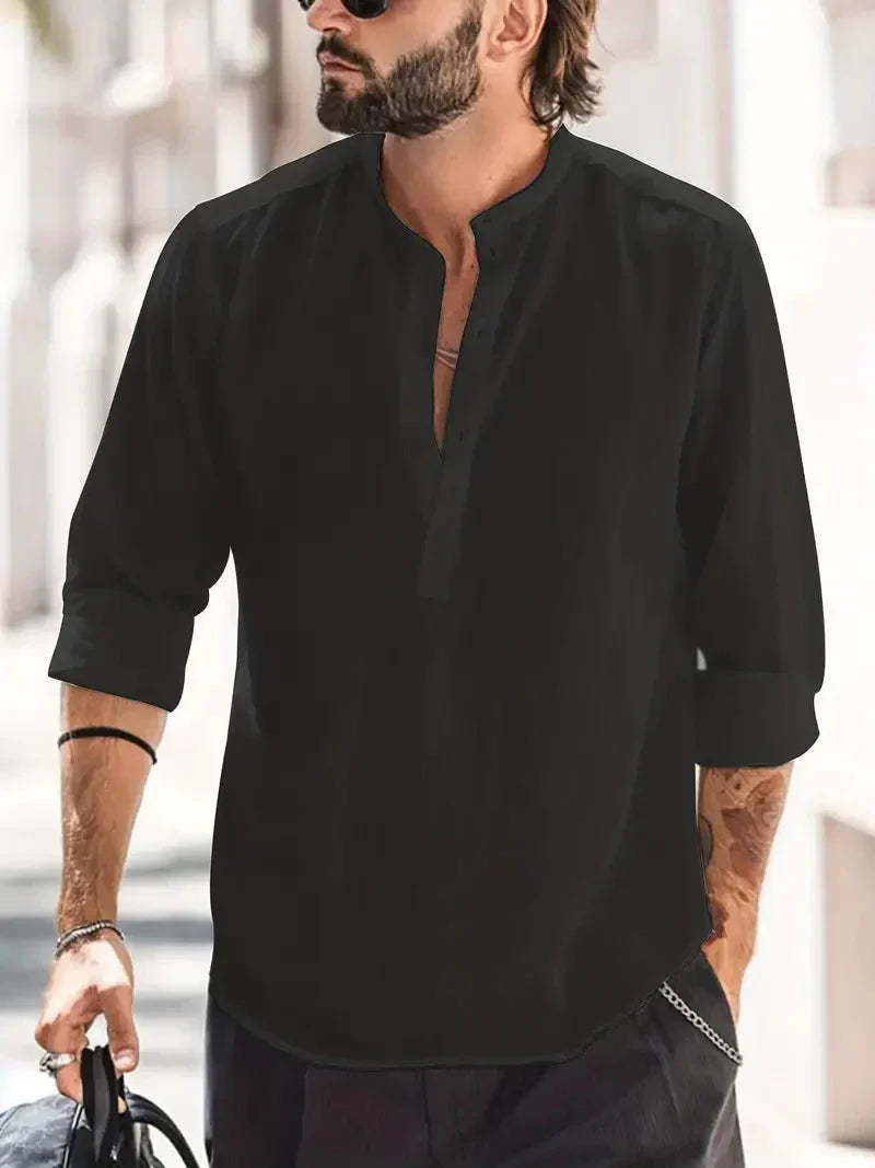 Casual Cotton Dress Shirt