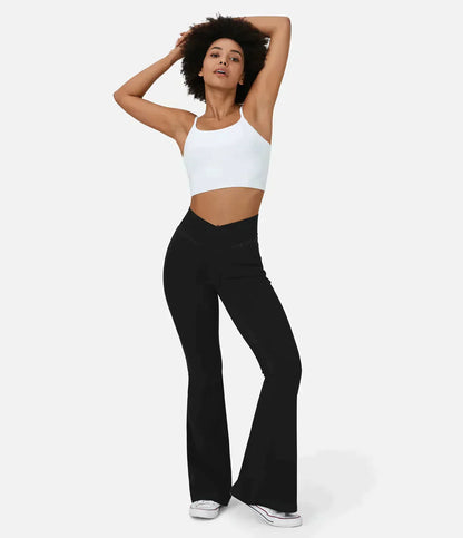 Beatrix | High-Waisted Retro Flare Pants for Women